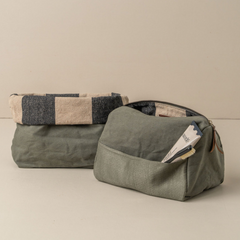 Saardé Journey Makeup Canvas Bag