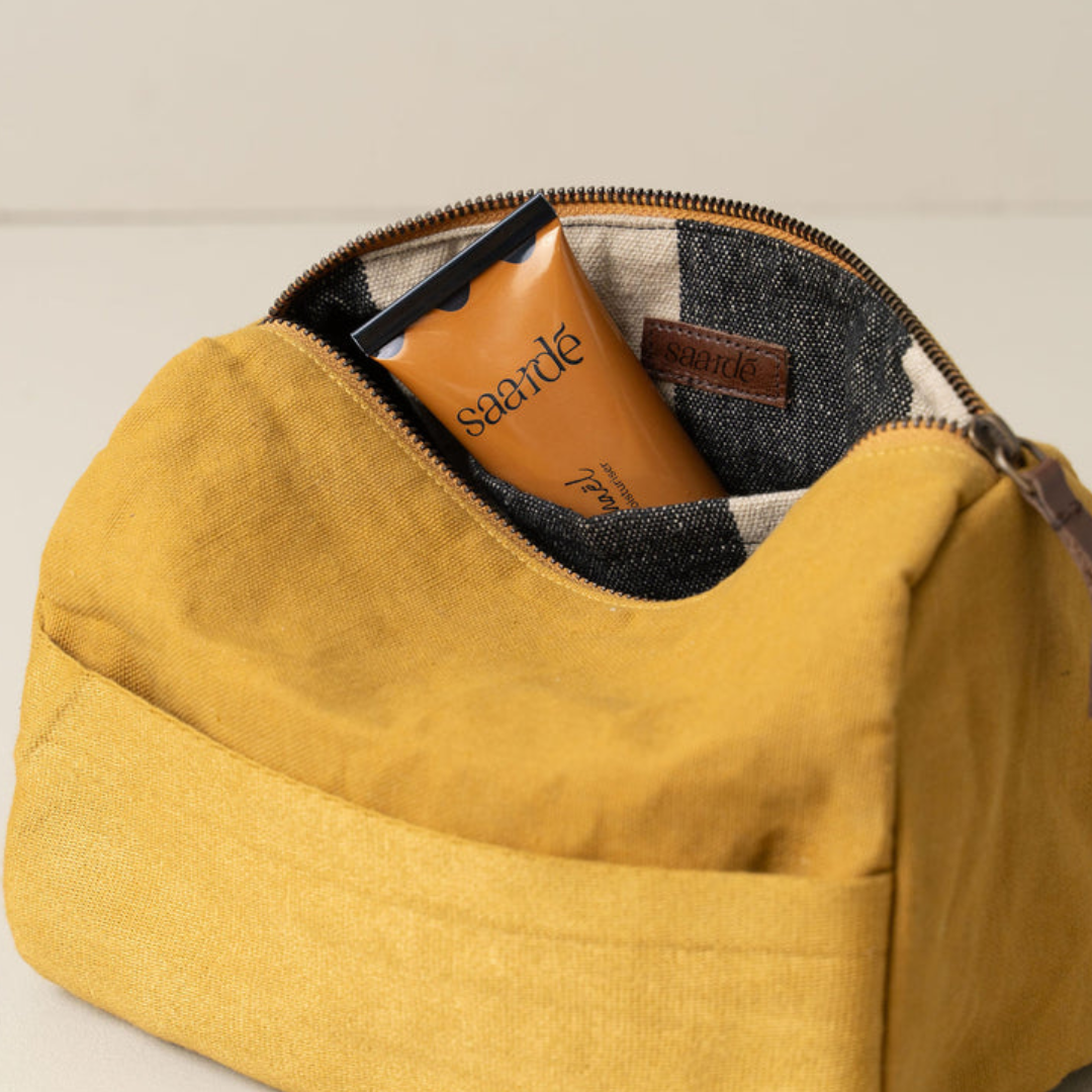 Saardé Journey Toiletry Canvas Bag