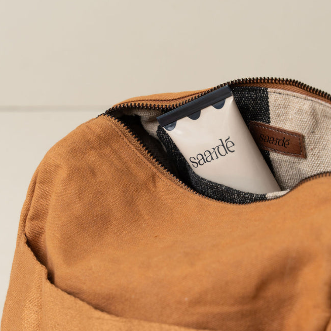 Saardé Journey Toiletry Canvas Bag