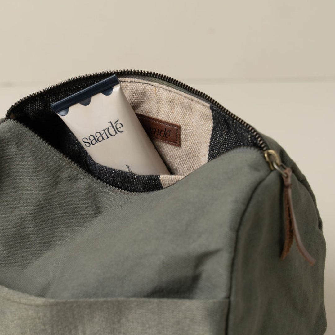 Saardé Journey Toiletry Canvas Bag