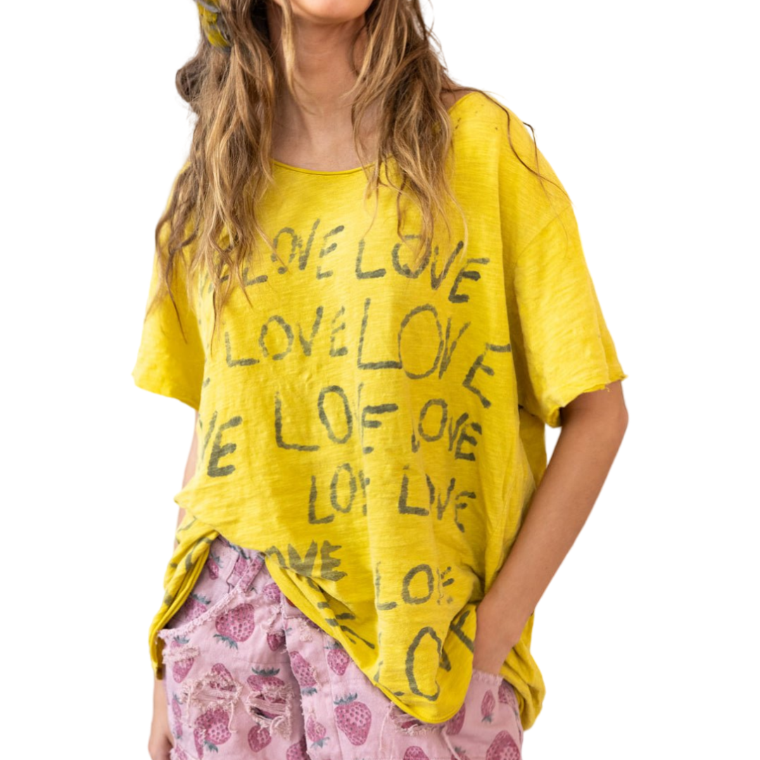 Magnolia Pearl Love Amor Tee