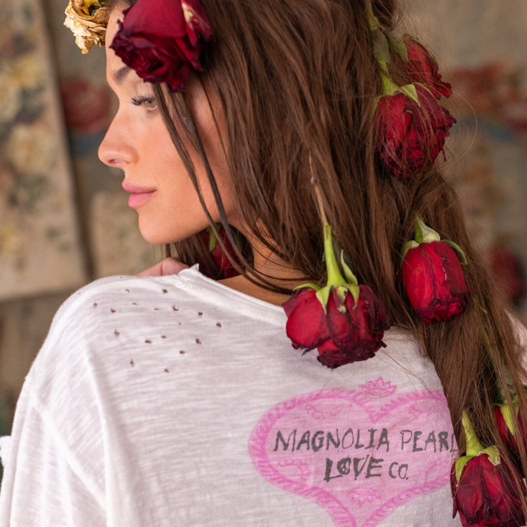 Magnolia Pearl Flor De La Pasion Viggo Tee