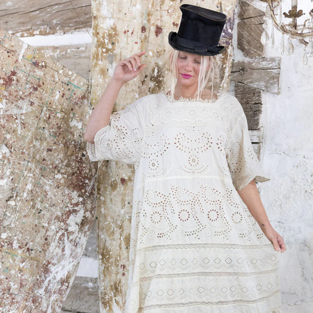 Magnolia Pearl Eyelet Heeren Dress