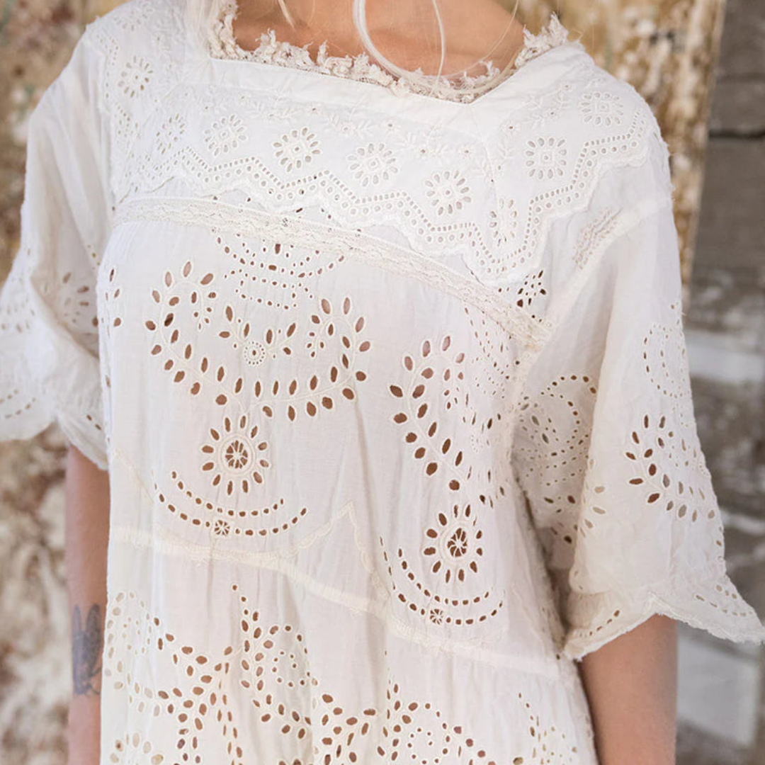Magnolia Pearl Eyelet Heeren Dress
