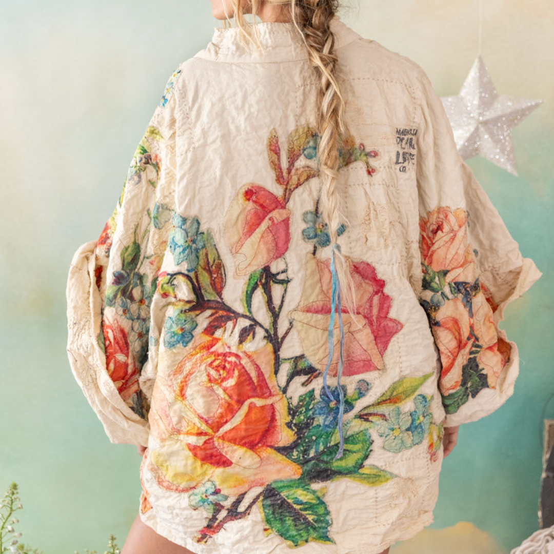 Magnolia Pearl Quilted Daigo Kimono