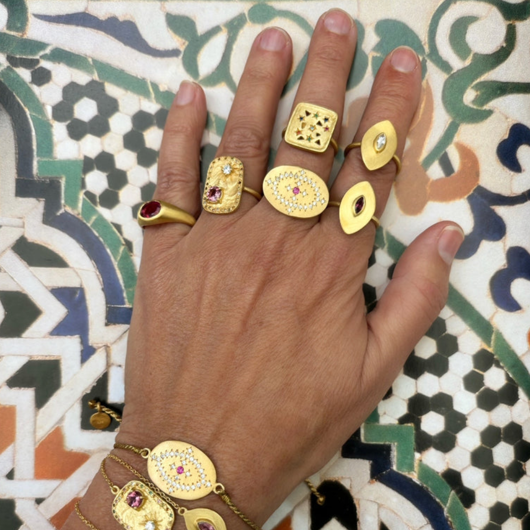 Rubyteva Square Souk Ring