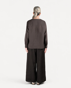 Elsa Esturgie Poeme Cotton Linen Blouse