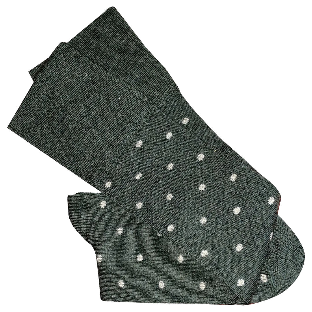 Tightology Merino knit Dotty Knee High Socks