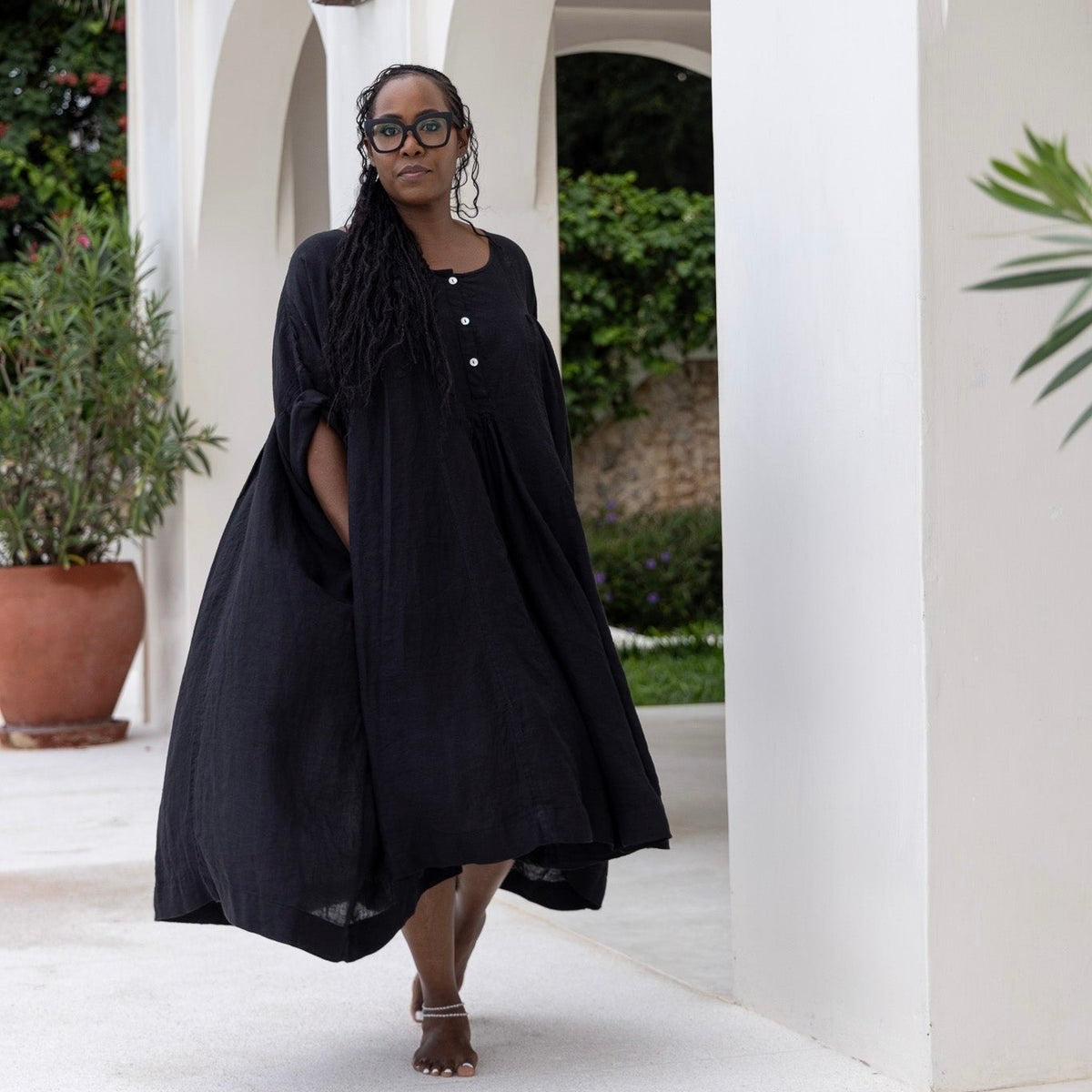 Meg By Design Shiva Linen Dress