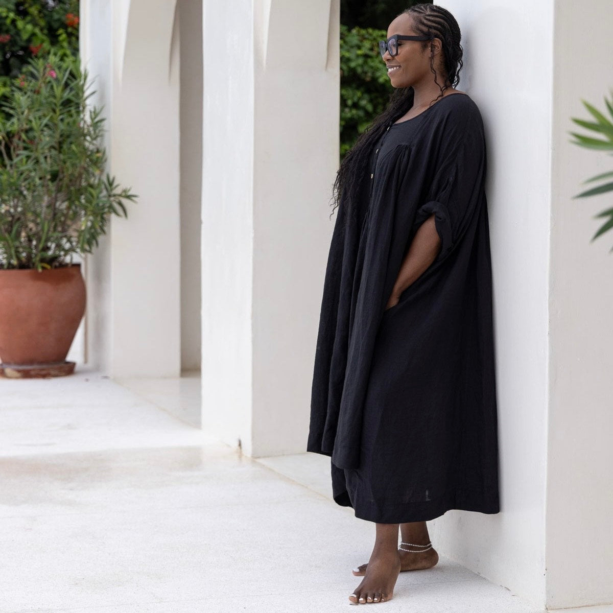 Meg By Design Shiva Linen Dress