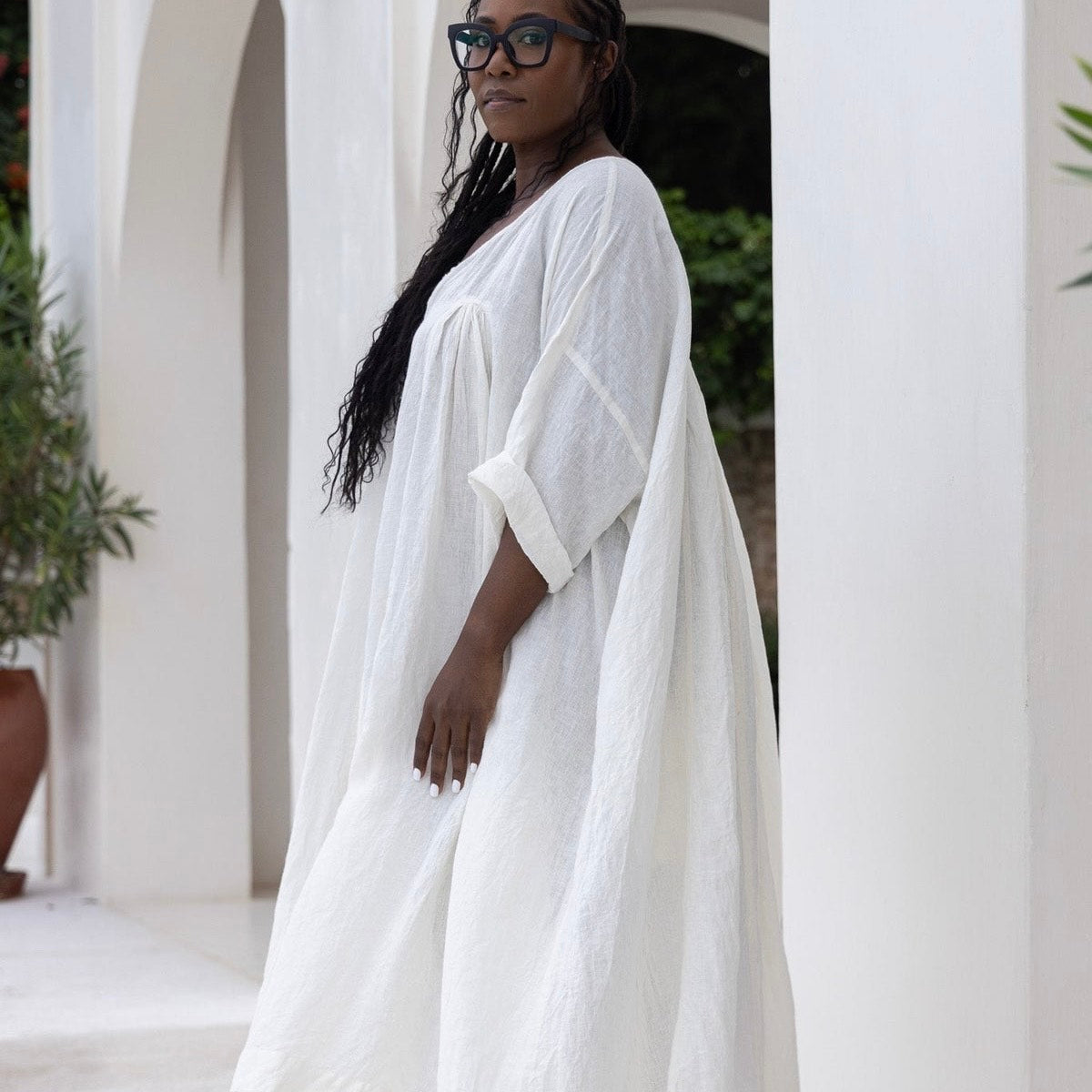 Meg By Design Shiva Linen Dress