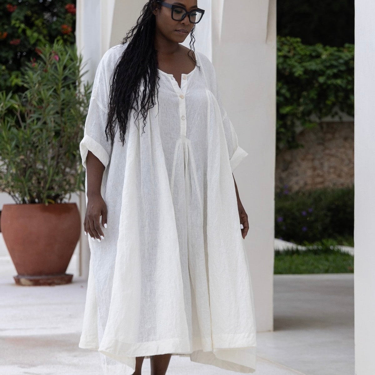 Meg By Design Shiva Linen Dress