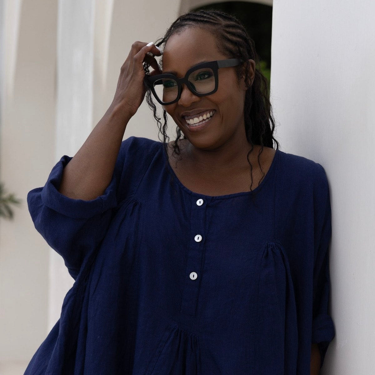 Meg By Design Shiva Linen Dress