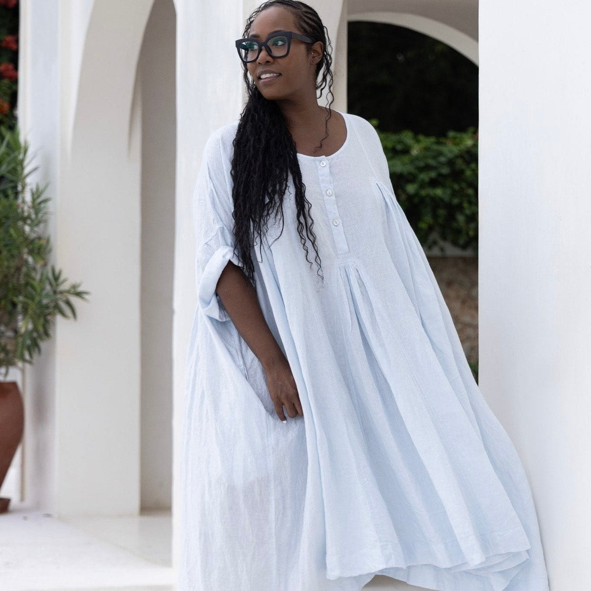 Meg By Design Shiva Linen Dress