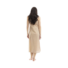 Cotton Slip Dress Long