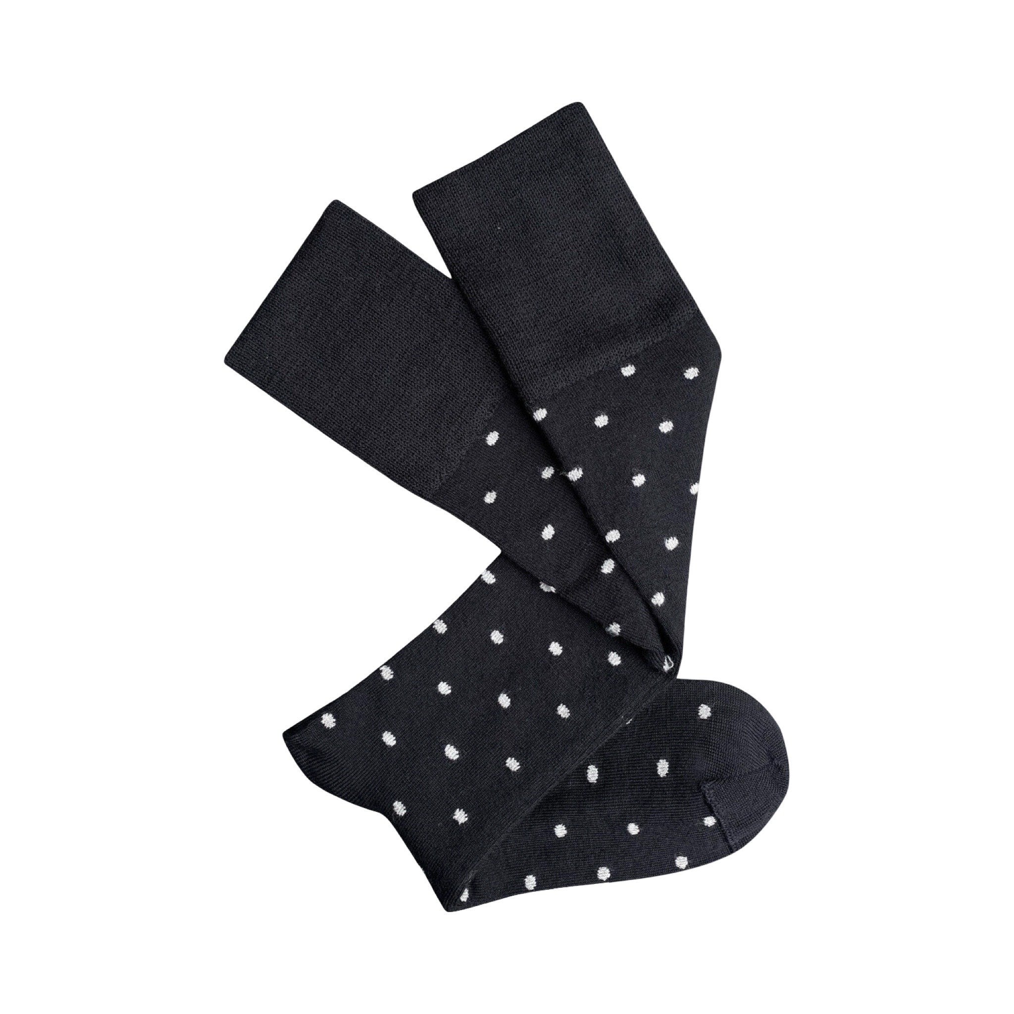 Tightology Merino knit Dotty Knee High Socks