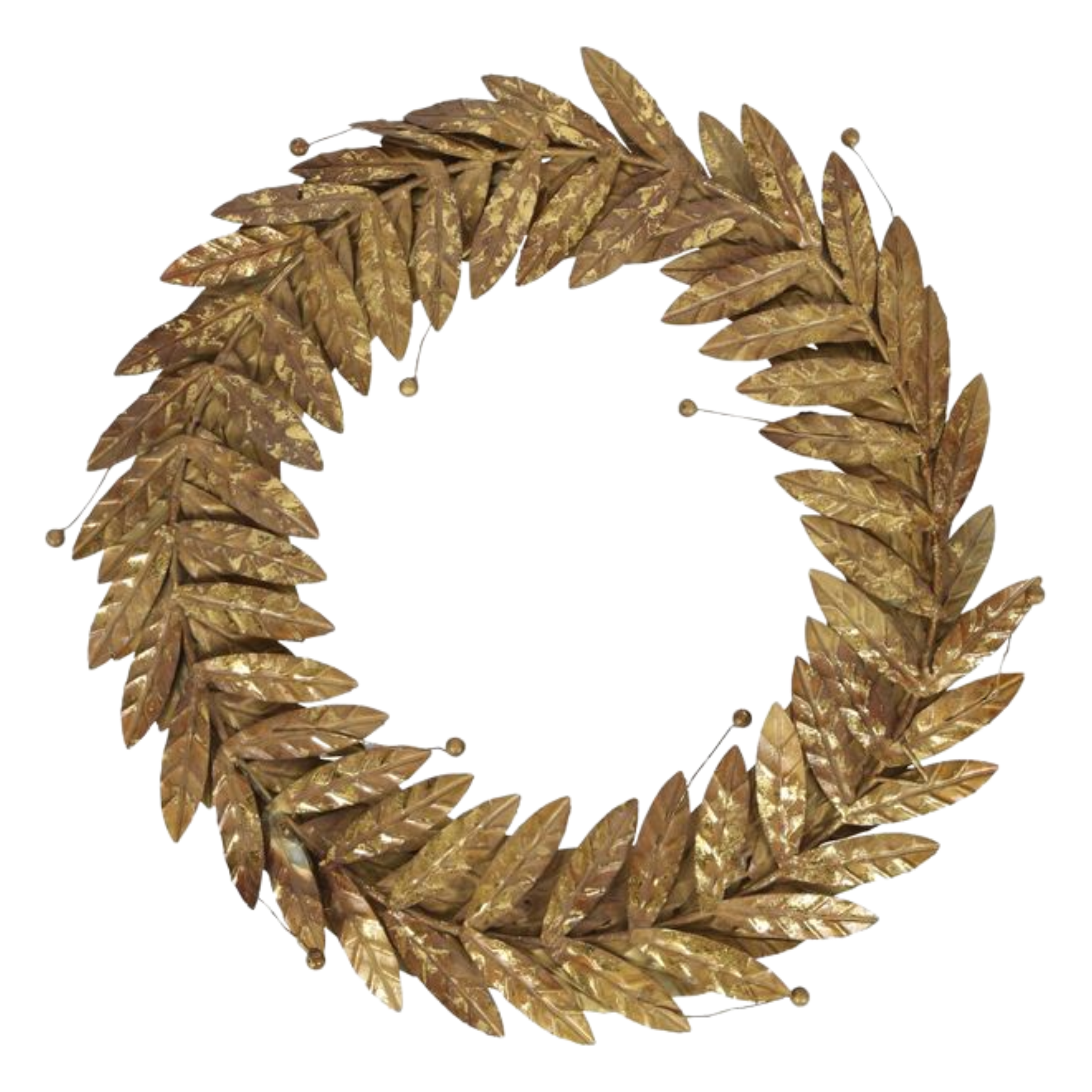 Guilded Metal Wreath