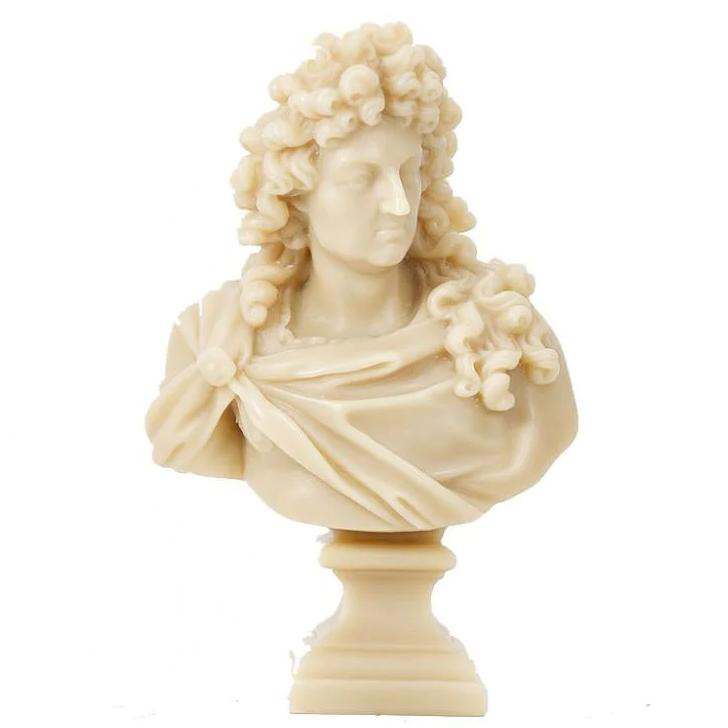 Trudon Louis XIV Wax Bust Candle