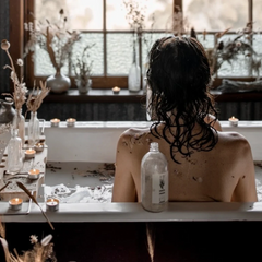Mimosa Botanicals Luxury Bath Soak Bottles