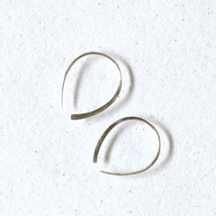 Pelé Silver Embrace Earrings